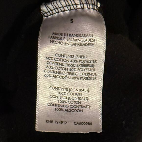 WeWoreWhat Black Sweat Shorts Cozycore Comfy Loungewear Size Small - Picture 4 of 7